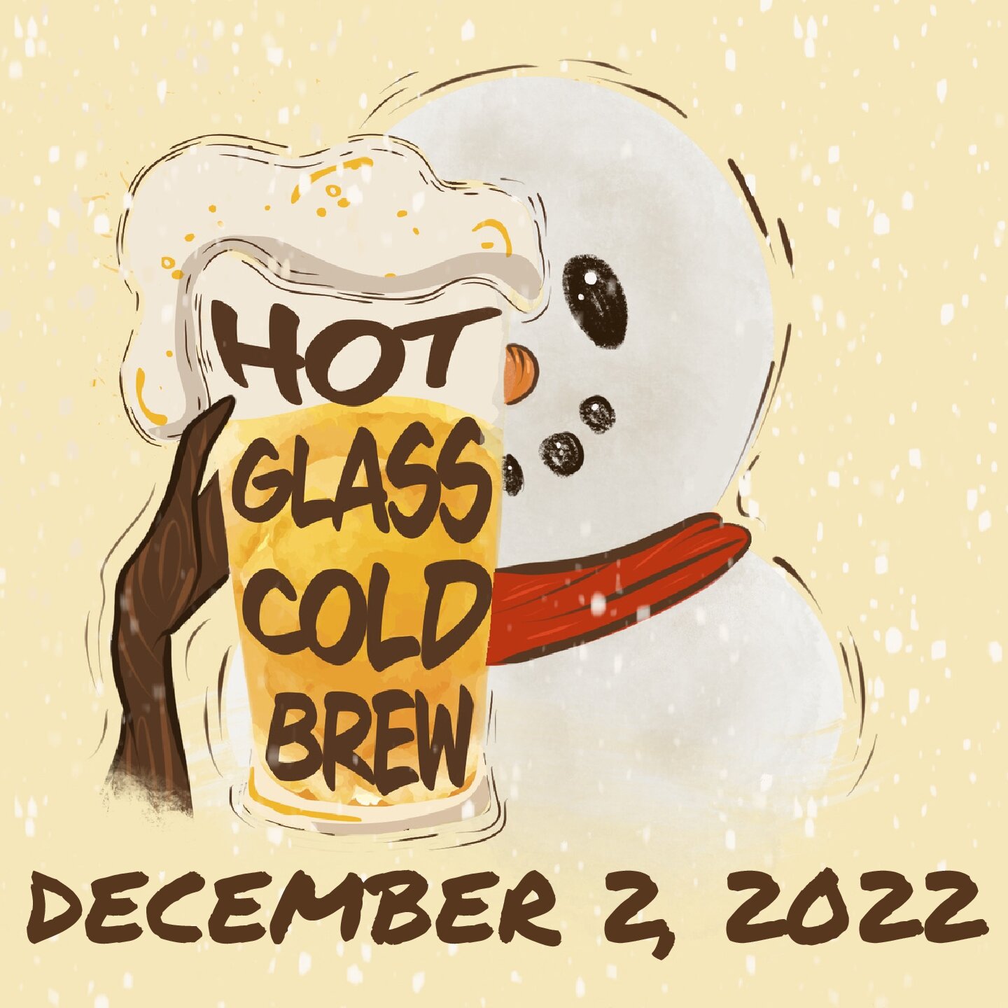 Hot Glass Cold Brew: Winter Wonderland!