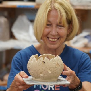 Intro to Pottery on the Wheel: Monday 6-9 p.m. (B) (Erika)